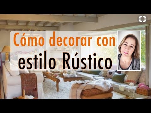 Video: Interior rústico: características de diseño