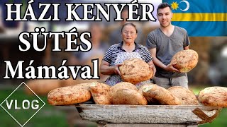 🍞 HÁZI KENYÉR SÜTÉS KEMENCÉBEN (SZÉKELYFÖLD)💥👨‍🍳 . -SzNSz #17-