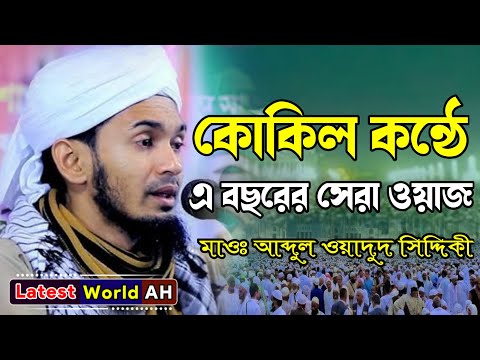 Bangla Waz | মাওঃ আব্দুল ওয়াদুদ সিদ্দিকী