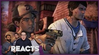 Walking Dead Season 3 E3 2016 Trailer - Kinda Funny Reacts