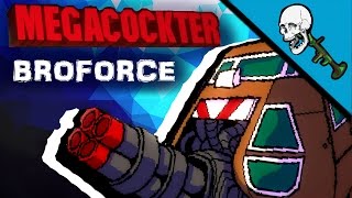 Broforce Megacockter Helicopter Boss Tower Climb Help Tips Tricks Guide Solo ps4 psplus ZombieRPGee