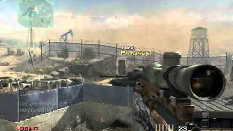 MW3 Quick scope lobby