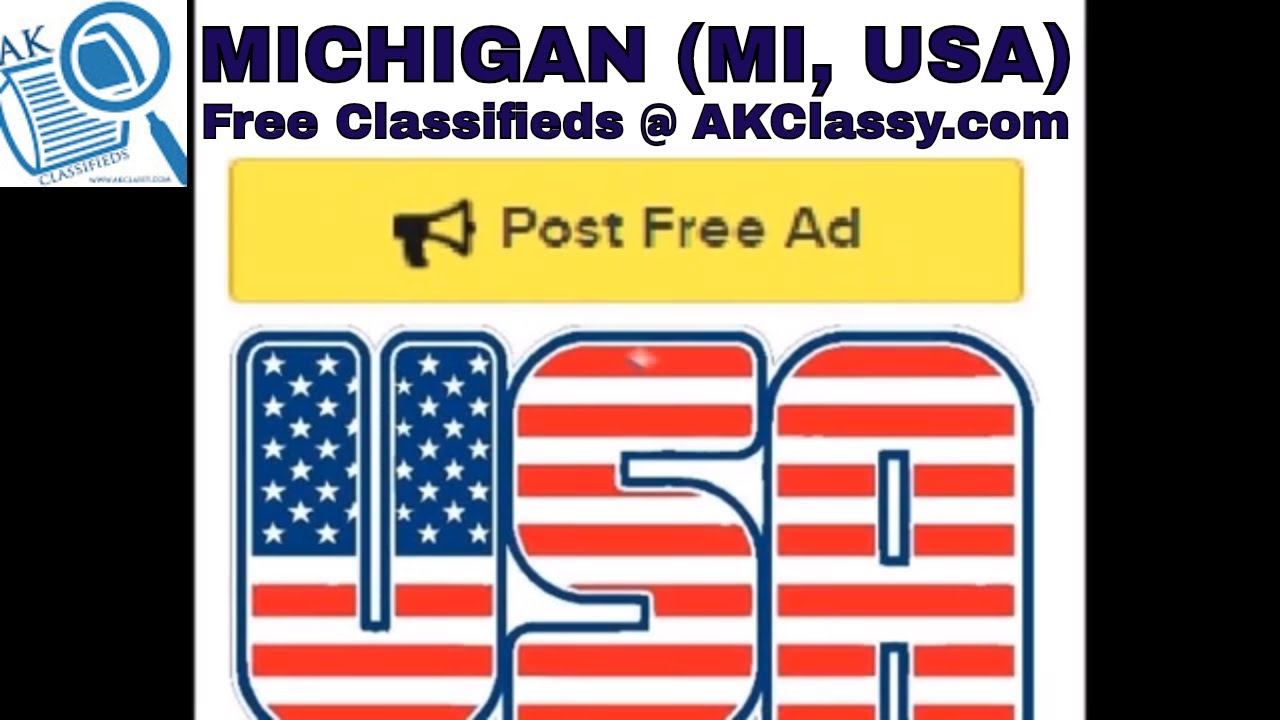 MICHIGAN CLASSIFIEDS Post Free Ads Online (Pets/Cars Rent ...