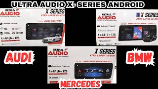 Ultra Audio X-Series Android Player for Audi/Mercedes/BMW | Premium Car Upgrade 2025