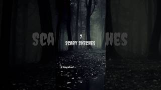 7 scary sketches 👻💀 @fangirlszZ || #sketches #scary #art #shorts #fyp #yt #trend