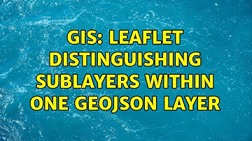 GIS: Leaflet distinguishing sublayers within one GeoJSON layer