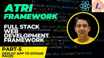 Atri Framework: How to deploy to GitHub Pages | Full-stack web development | Anuj Singla Hindi #5