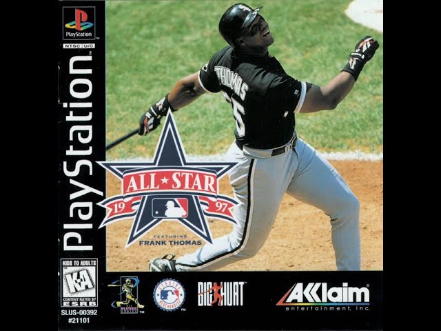 All-Star Baseball 97 featuring Frank Thomas (PlayStation) - Atlanta Braves  vs. Arizona Diamondbacks 