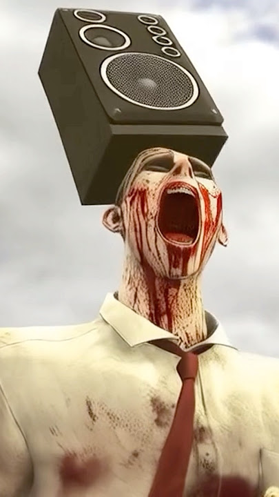 skibidi toilet zombie (speaker man Turned into a zombie) #skibiditoilet #speakerman #skibidi