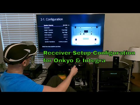 Home Theater Receiver Menu Settings Explanation for  Onkyo &  Integra |  Dolby Atmos,  DTS X