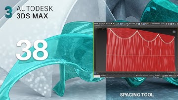 Spacing Tool 3ds Max Tutorial  | Full Course in English | Beginners Tutorial