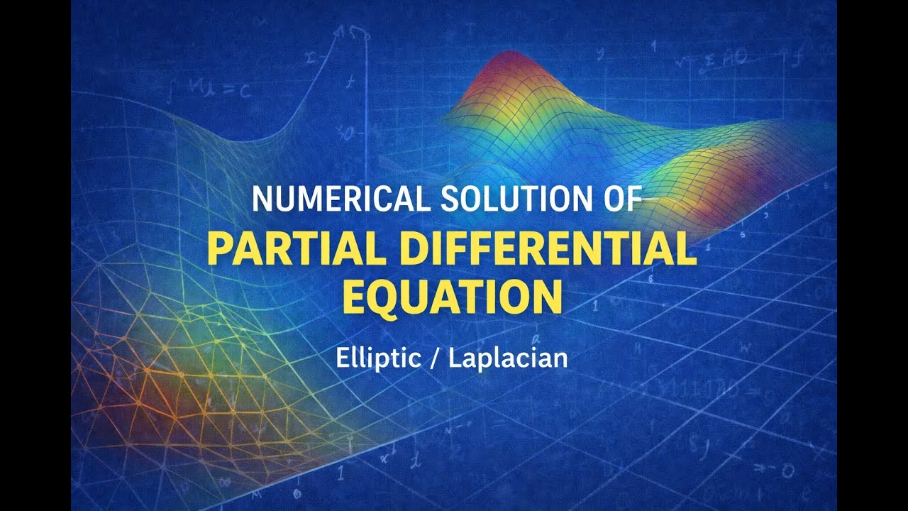 Elliptic PDE & Laplace Equation | Numerical Solution in Hindi/Urdu | Hassaan Ghazi Mathematics