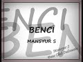 Mansyur S Benci