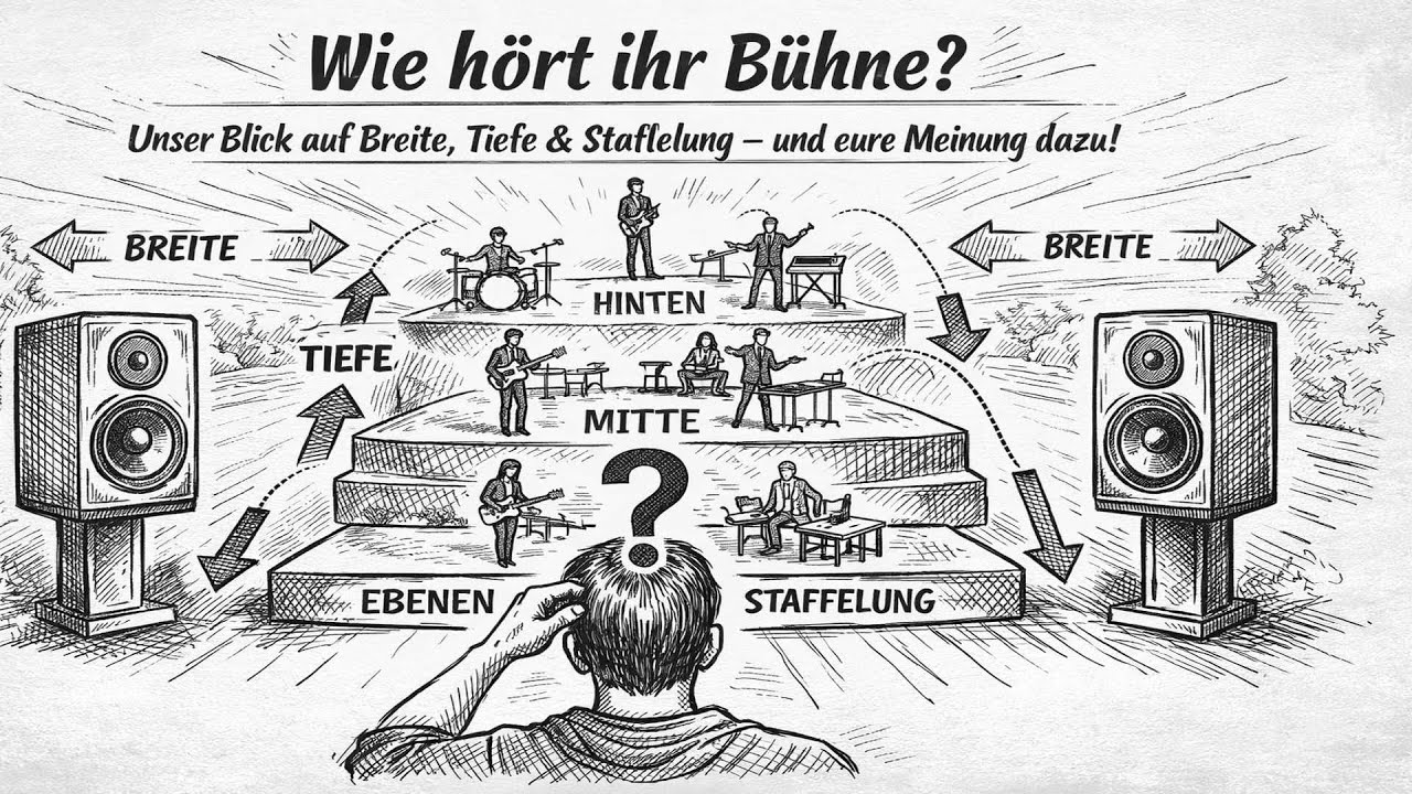 Wie hört ihr Bühne? Unser Blick auf Breite, Tiefe & Staffelung – und eure Meinung dazu!