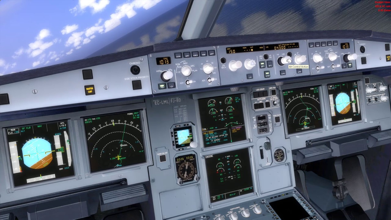 Engine failure after V1 Airbus a320 [P3D] YouTube