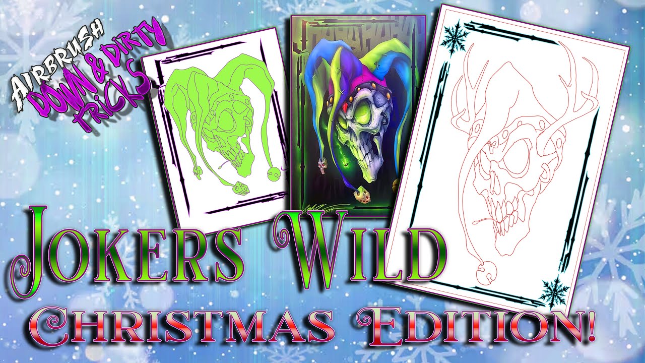 Airbrush Live Stream – Joker’s Wild: Holiday Edition