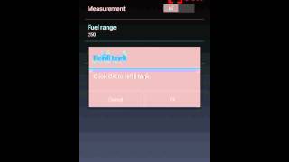 Fuel Gauge Android App screenshot 1