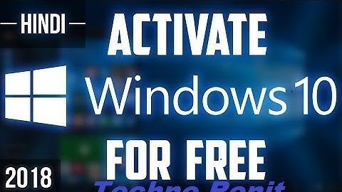 2018! Windows 10 all versions activation for free without software and crack. Simple and permanent