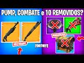 FORTNITE - PUMP, COMBATE VOLTARAM, 10 ITENS REMOVIDOS e MUDANÇAS?