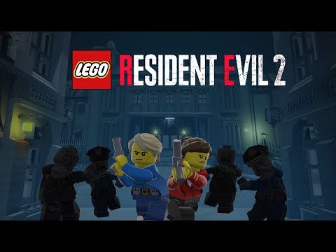 New Lego Resident Evil 2 Leon Gameplay Youtube - roblox leon kennedy