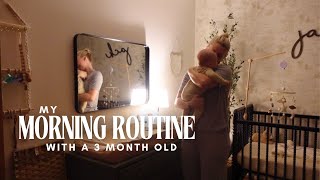 A Morning In My Life With My 3 Month Old 🌤️
