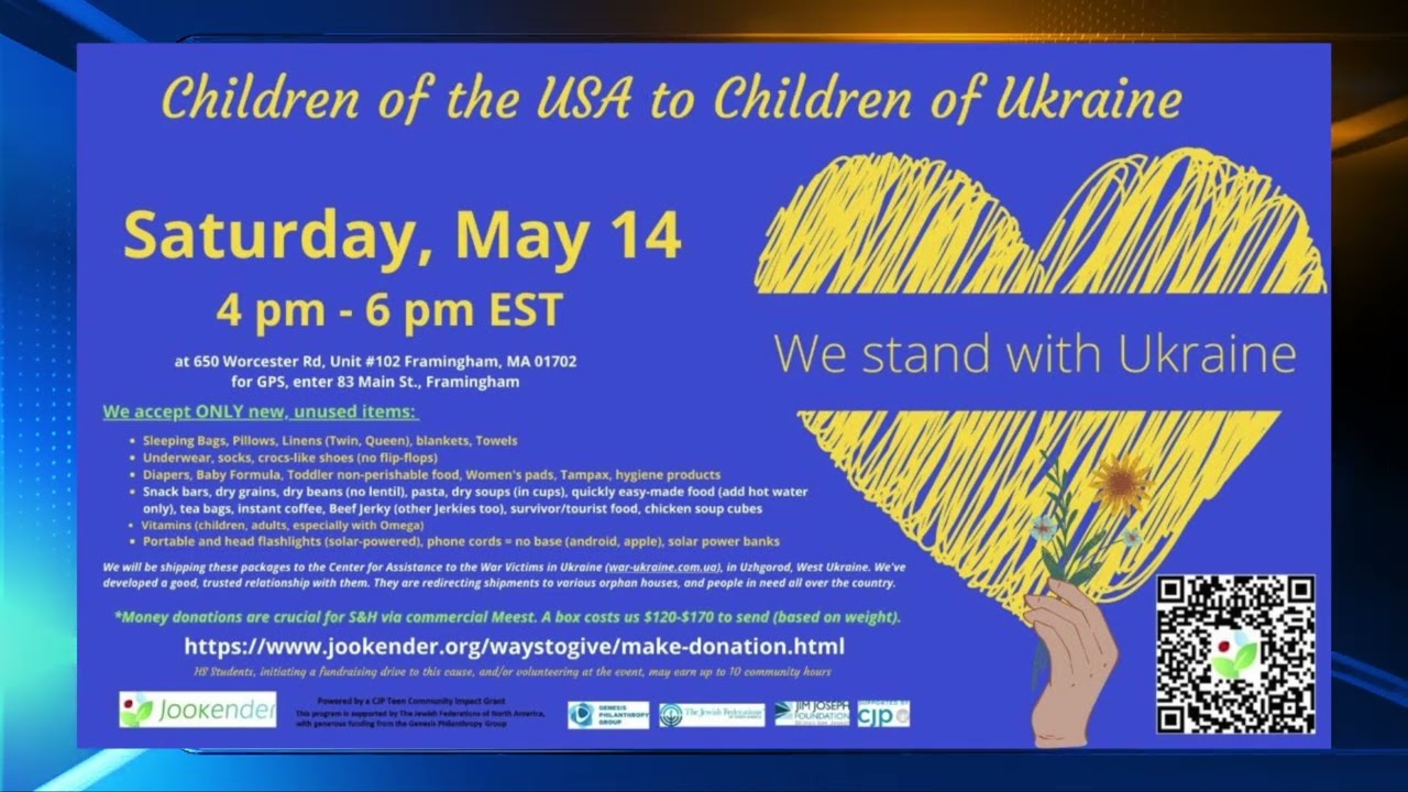 Family Access Donations to Stand with Ukraine