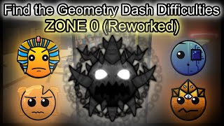 Roblox Find the Geometry Dash Difficulties: Zone 0 Reworked