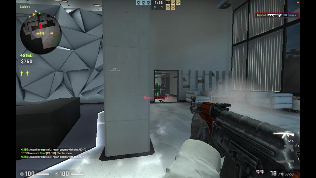 CS:GO Legacy Agency Terrorist Easy Gameplay - YouTube