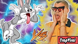 BAD BUNNY VS BUGS BUNNY | BATALLAS VIRALES DE TRAP - ROMANO (Videoclip Oficial)