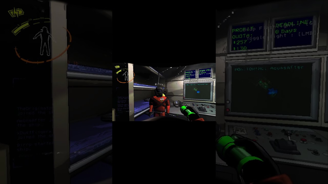 "How are you vaping inside your helmet?" #lethalcompany #shorts