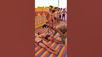knock knee test 🫡💪 🪖🇮🇳#army #shorts #indianarmy #sainikvijay