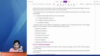 CMA Inter Law | Class 9 | Company law part 2 | Exam oriented live batch | Shilpa Rathi | RRVC
