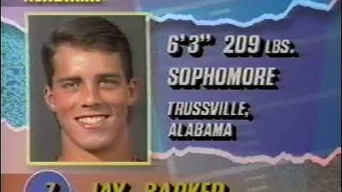 Alabama Crimson Tide @ Vanderbilt Commodores (1992) College Football