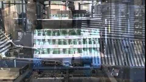 Whallon LP600 Case Palletizer wmv