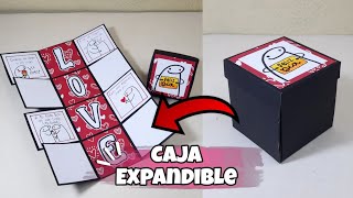 CAJA EXPANDIBLE DE FLORK - SORPRESA PARA MI NOVIO | Marialis