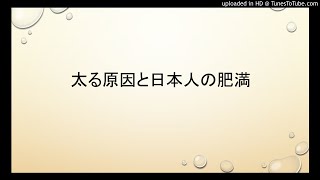 太る原因と肥満
