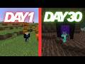 Playing Minecraft For a Minute a Day Until I Get a Full Shulker Box of Dragon Eggs DAYS 1-30