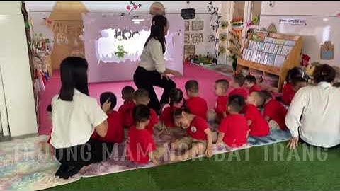 HĐ Làm quen văn học- Truyện Tiếng kêu của cóc con- Nhà trẻ 24-36 tháng(Trường MN BÁT TRÀNG)