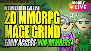 Kando Realm — LIVE Vertical F2P Mage Run | No Membership, Real Test
