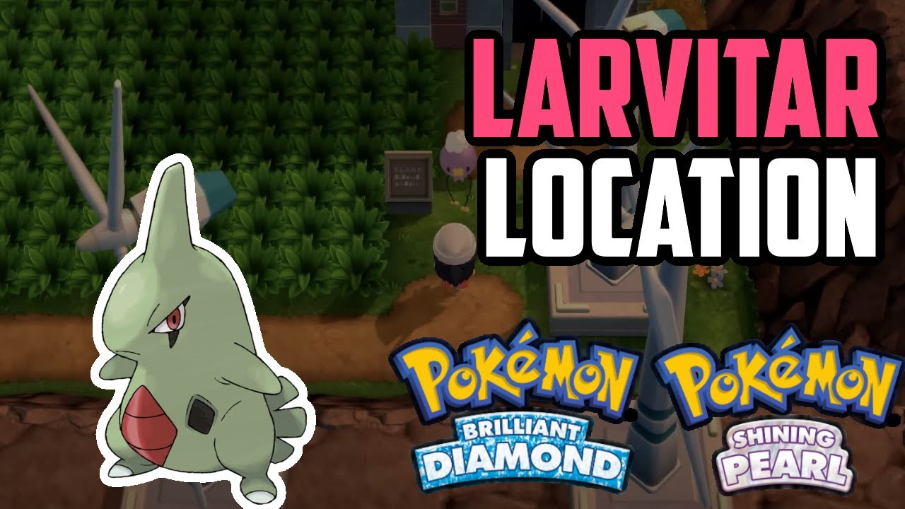 How to Catch Larvitar Pokémon Brilliant Diamond & Shining Pearl YouTube