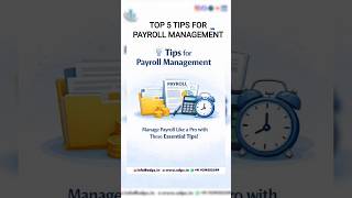 TOP 5 TIPS for Payroll Management - EDPS #payroll #tips