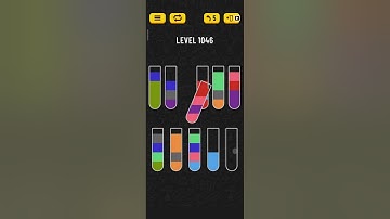 Water sort puzzle level 1046