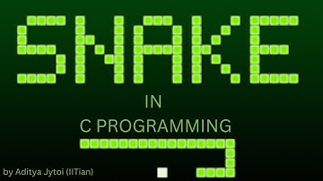 C Programming - Coding a Snake Game - No Talking-Keyboard Sound#cprogrammingvideo #vscode #coding