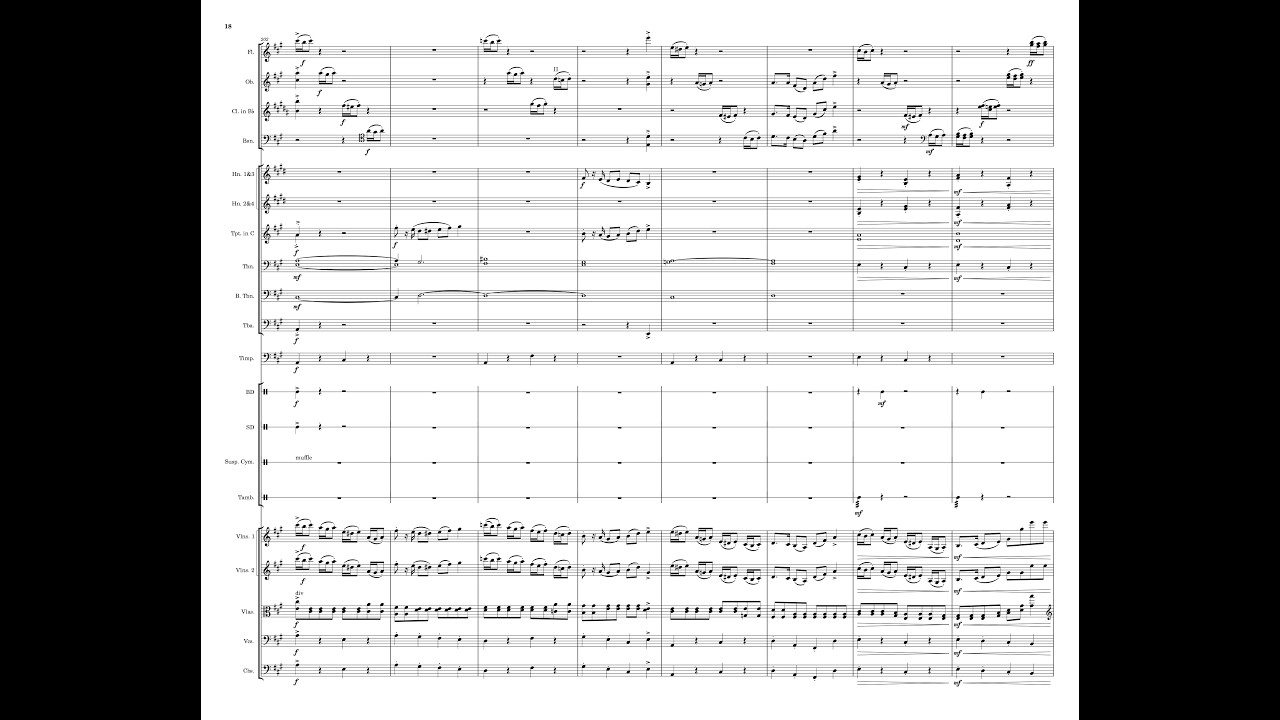 My First Ever Orchestral Composition
