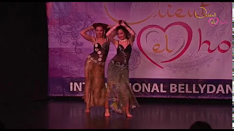 "I WANNA DANCE" (tabla) by duet "Emira" - festival "Orient el Hob"