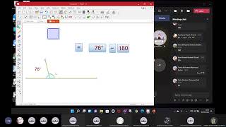Autograph - الزاويتان المتكاملتان وتطبيق باستخدام برنامج اوتوجراف screenshot 4