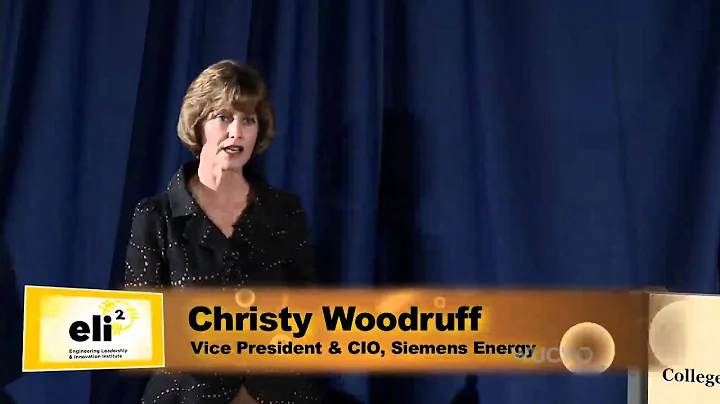 eli2: Christy Woodruff, VP & CIO, Siemens Energy