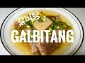 Real Korea. Galbitang. Beef ribs soup.