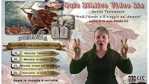 Su quale Monte Dio diede al popolo dIsraele la leg...