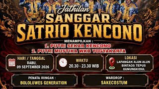 Download lagu JATHILAN SANGGAR SATRIO KENCONO ‼️ FULL BABAK PUTRI